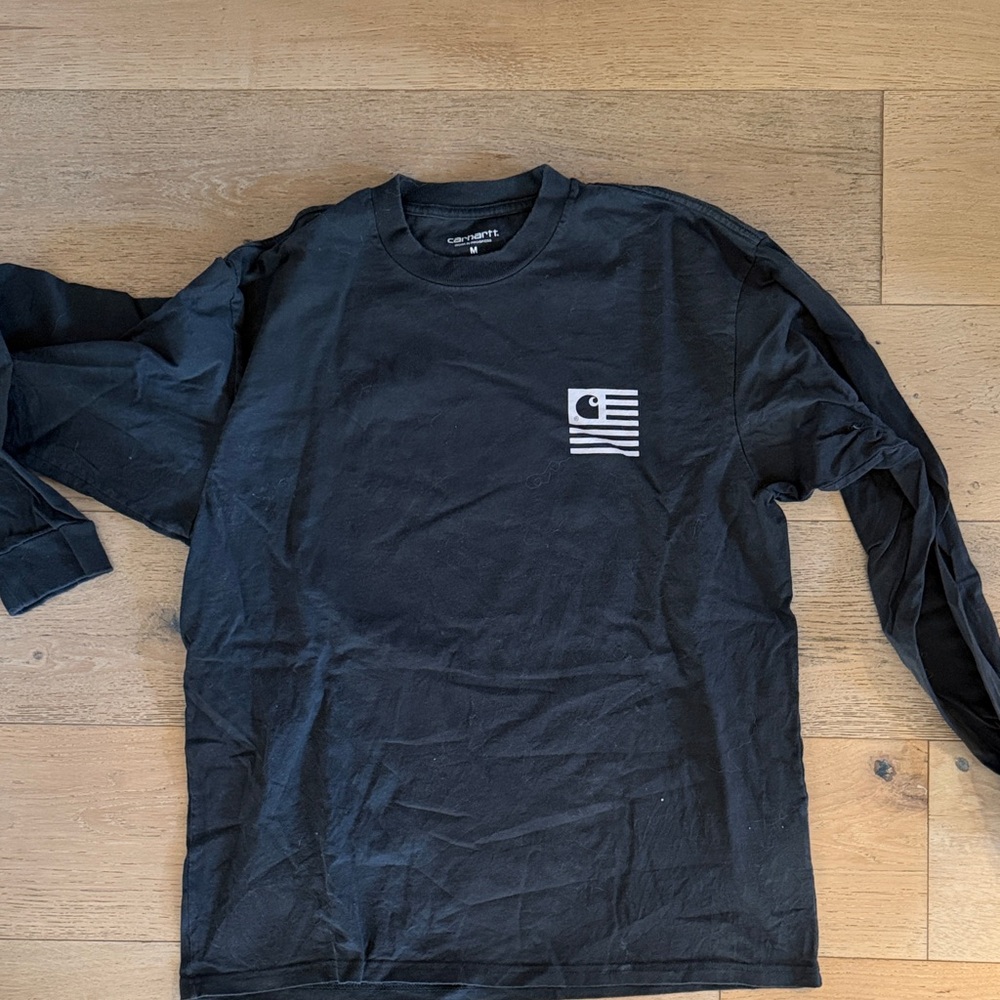 Carhartt Men's Black Long Sleeve Tee
